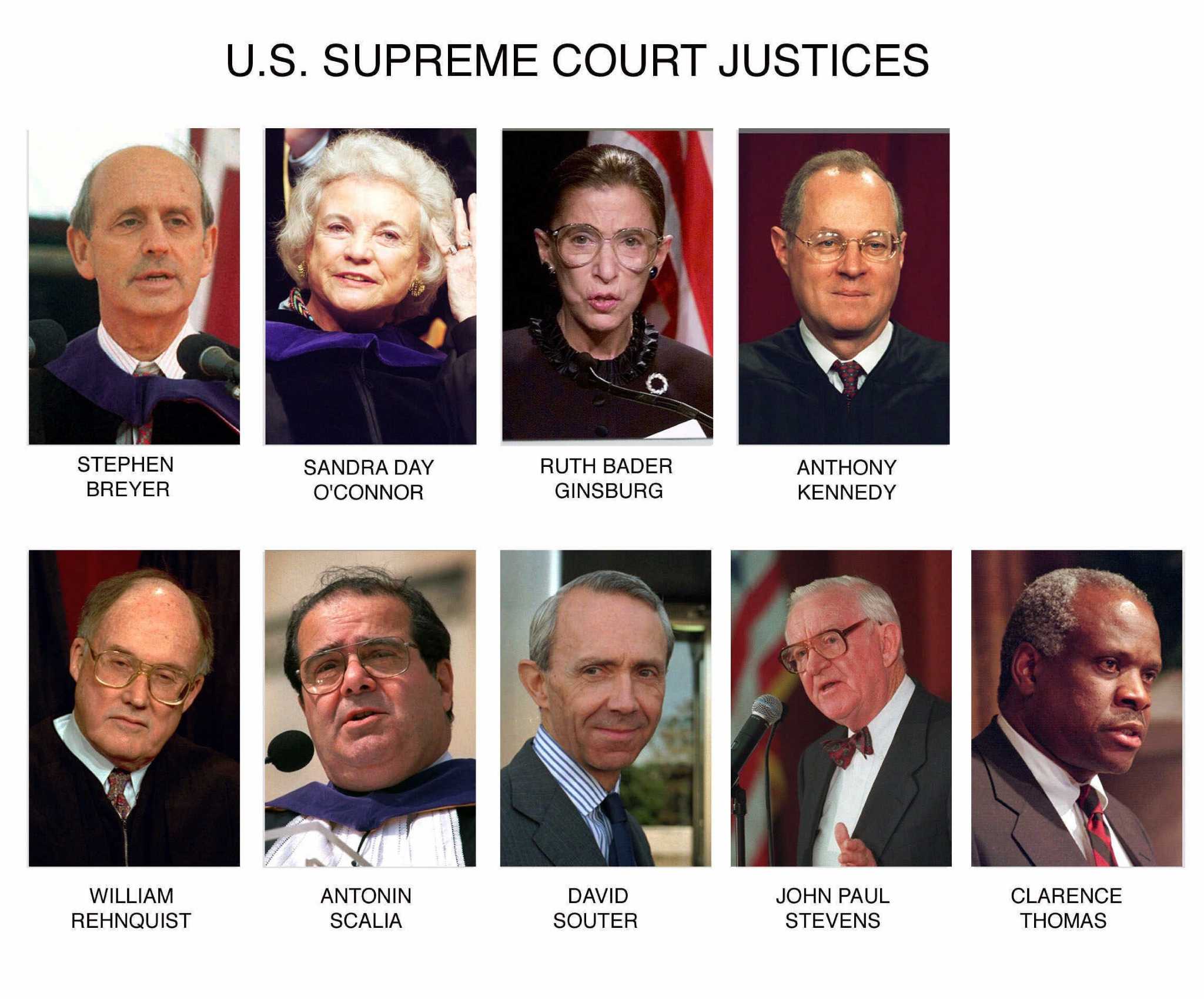 Emerging Alliance Between Justices Stephen Breyer Anthony Kennedy Helps Lean Supreme Court To The Left Houstonchronicle Com