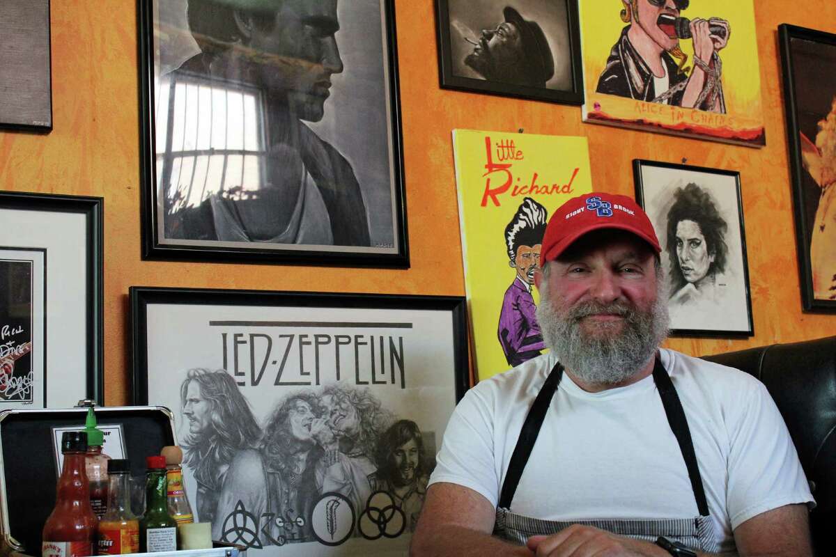 Rich Herzfeld, owner of Chef's Table, will be moving the popular eatery, along with all its rock and roll memorabilia, to a new location on the Post Road.