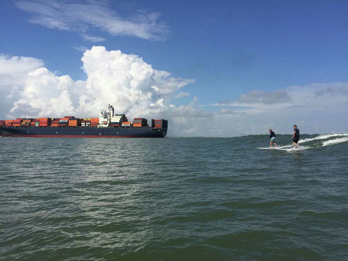 Galveston surfboard shop owner finds niche in tankers' wake