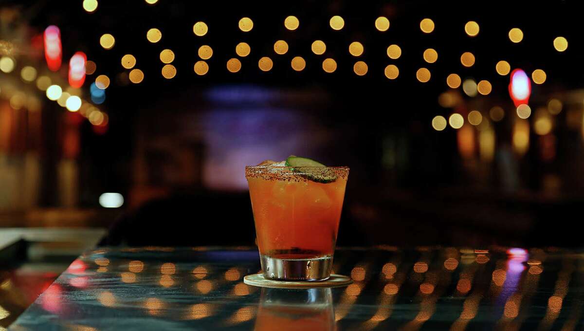 The El Guapo Viejo cocktail at Goode Co. Armadillo Palace. The popular restaruant/bar/music venue is holding a party July 2 to celebrate its expansion that includes a new bar, dance hall and patio.