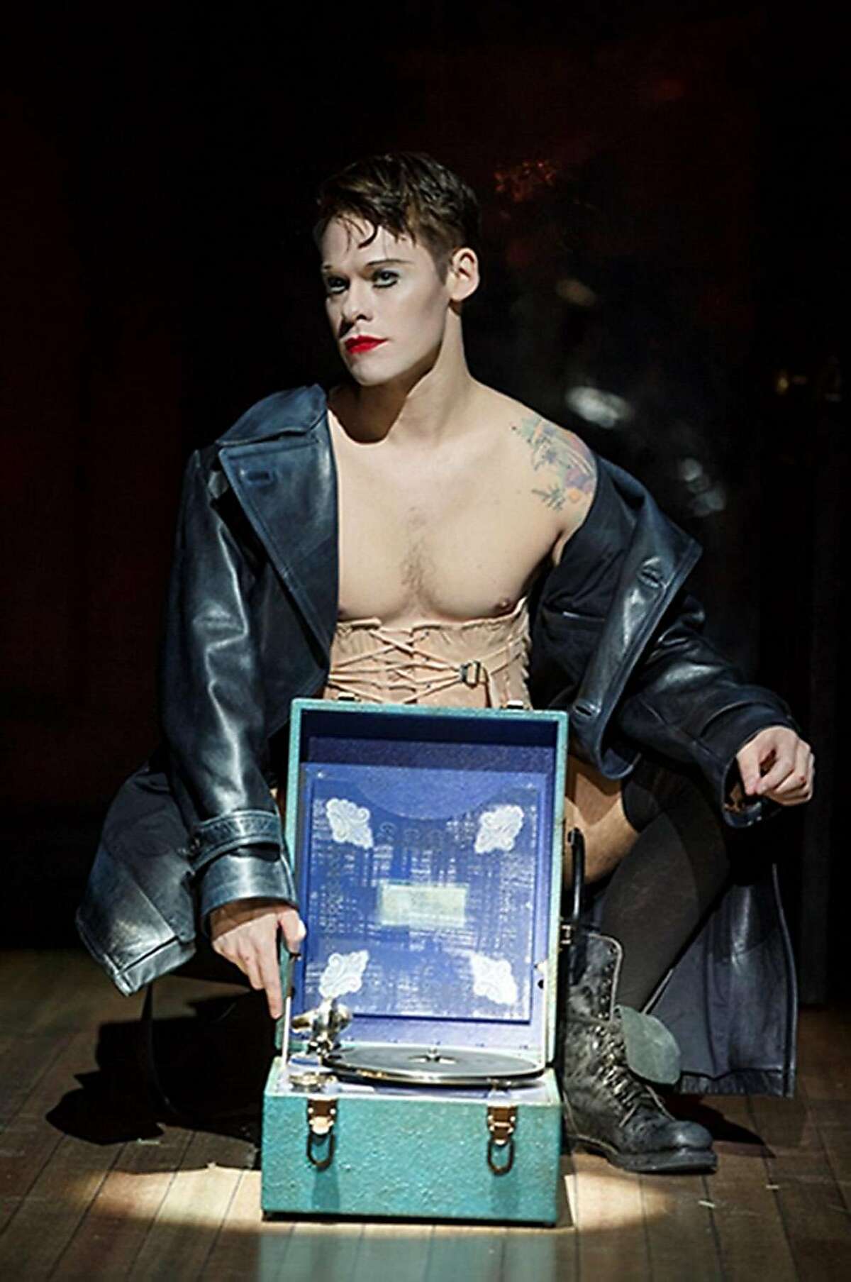 UNSPECIFIED LOCATION - UNSPECIFIED DATE: In this handout photo provided by Joan Marcus, Randy Harrison as the Emcee in the National Tour of Roundabout Theatre Company's CABARET. Photo by Joan Marcus. The musical theater performance comes direct from Broadway to the Adrienne Arsht Center for the Performing Arts of Miami-Dade County, April 12 - 17, 2016. (Photo by Joan Marcus via Getty Images)