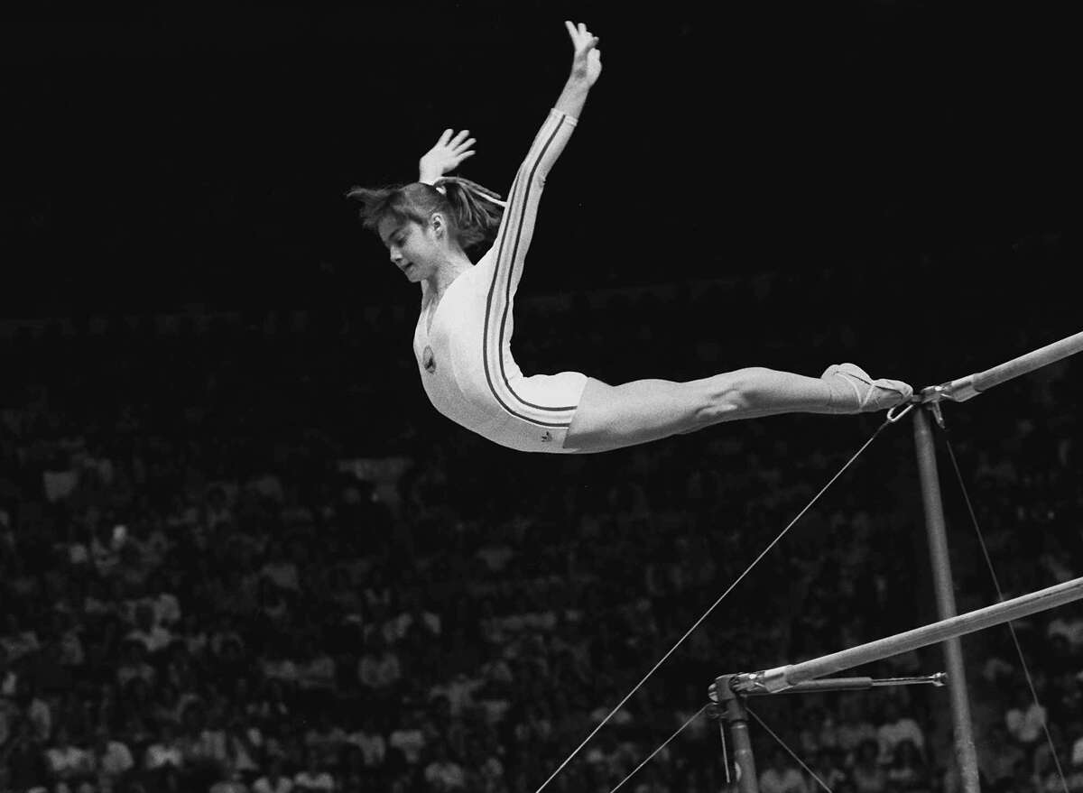 Nadia Comaneci Won nine Olympic medals, including five golds, for Romania in 1976 and '80. First gymnast to score a perfect 10 in Olympic competition.