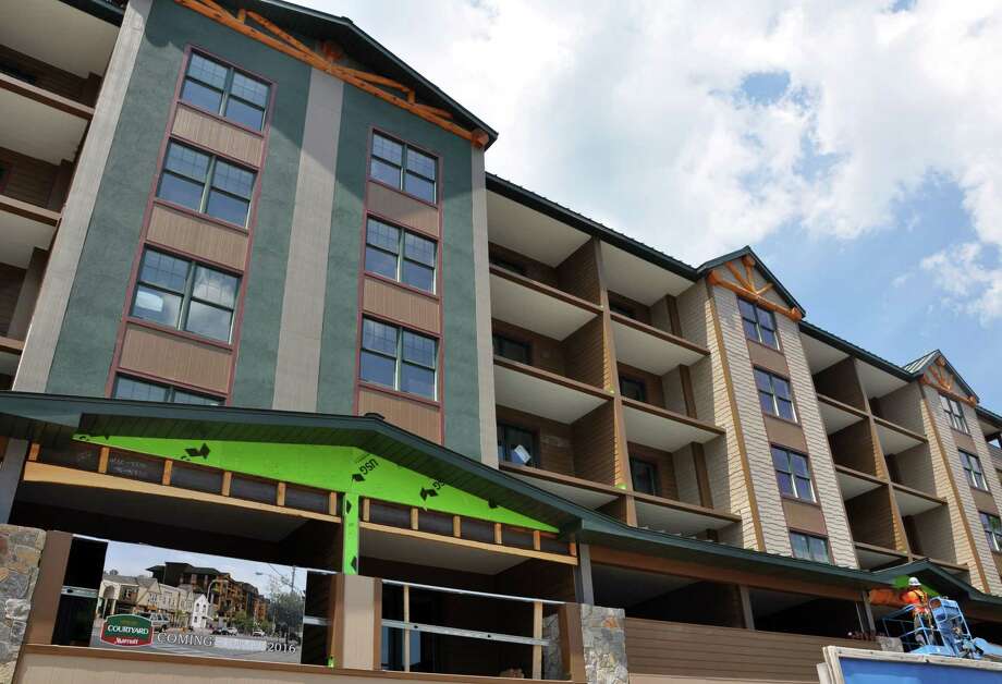 New Lake George Clifton Park Hotels Near Completion Times Union The Construction Site Of New Courtyard By Marriott On Monday June 20 2016
