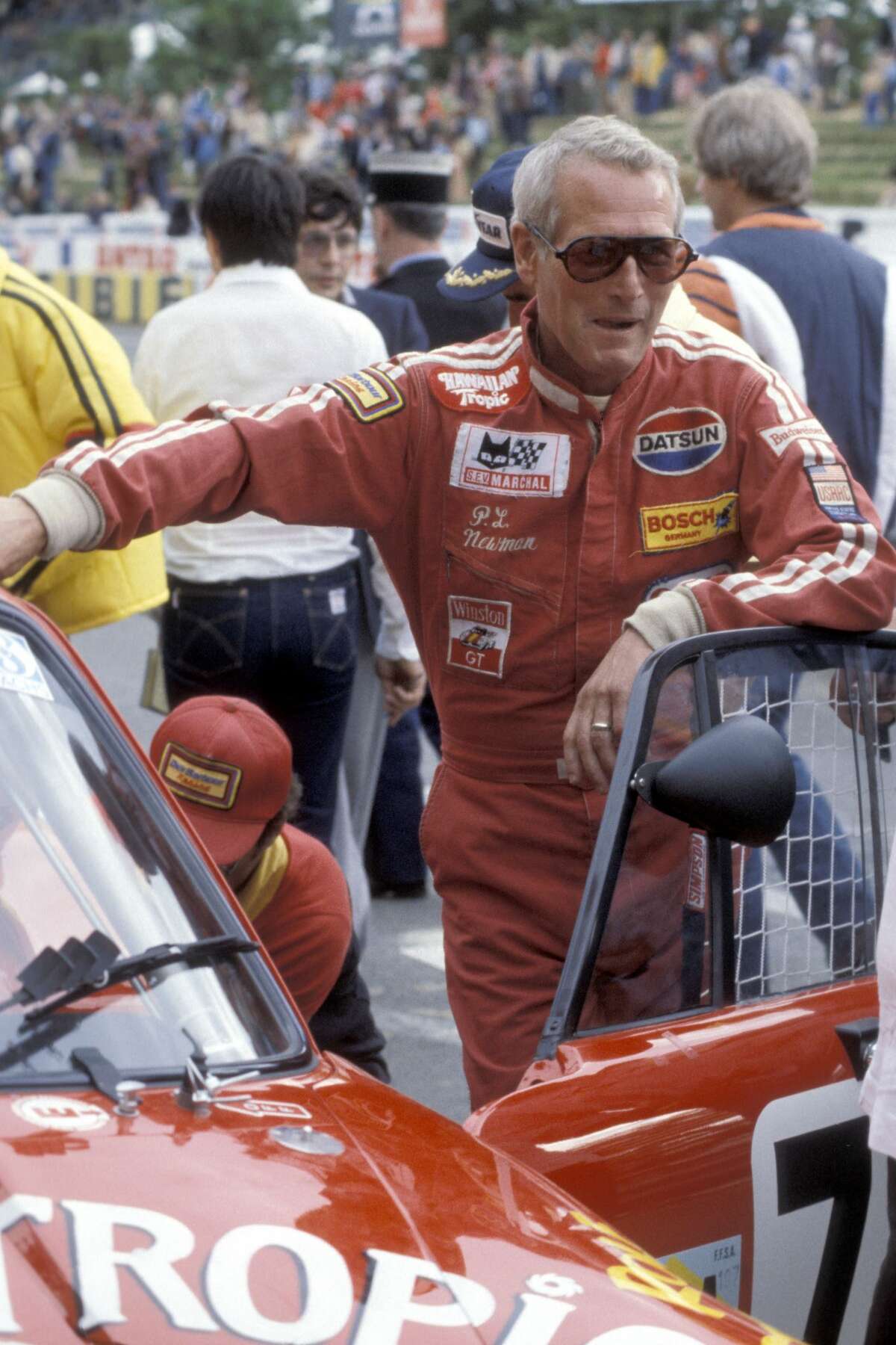 Paul Newman at Le Mans in 1979