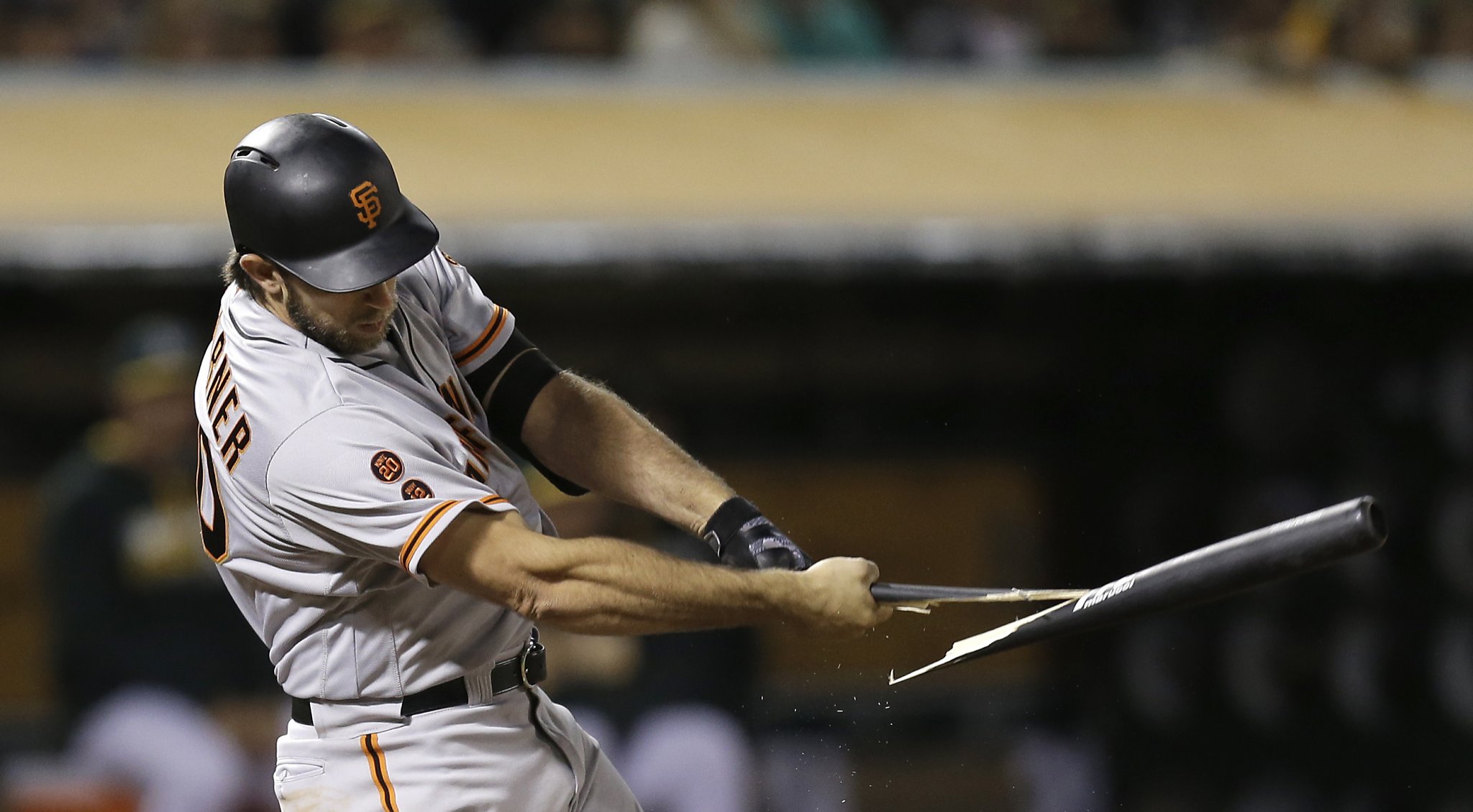 Madison Bumgarner says that he should be in the Home Run Derby after batting-practice  show