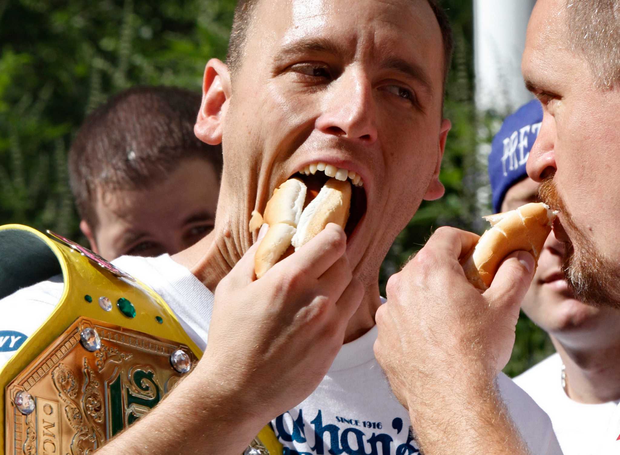 Nathan's Hot Dog Eating Contest Eating their way to glory