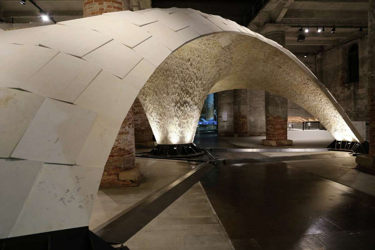 The Escobedo Group in collaboration with the Block Research Group and ODB Group designed and built a limestone vault now on display at the 15th annual International Architecture Exhibition, la Biennale di Venezia.