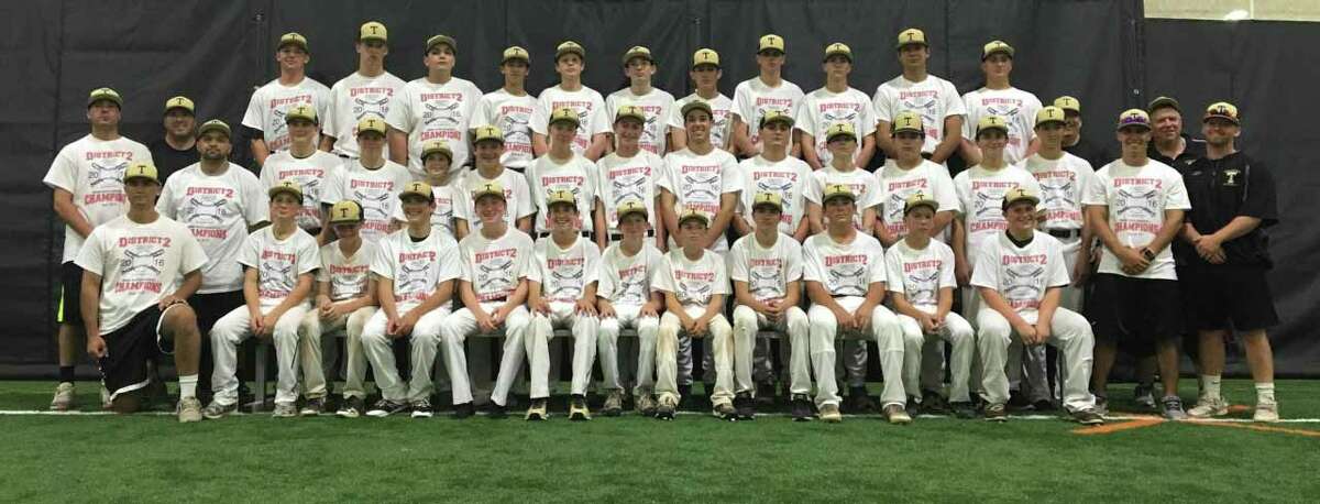 The Trumbull Babe Ruth 13-, 14- and 15-year-old teams all won their respective divisions in the District championship and advanced to the state tournament, which begin July 8. The teams (13s in first row, 14s standings in middle row and 15s standing on the bench) gathered for a photo at their indoor training facility at Insports in Trumbull. The 13s will play at Cubeta Stadium in Stamford, the 14s at the Fairfield Hills complex in Newtown and the 15s in East Lyme.