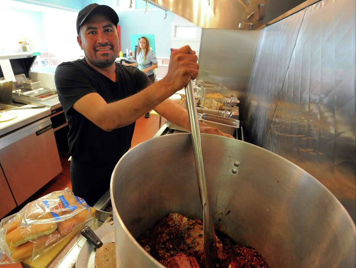 Lucio Campos, chef and general manager at Cove Island Grill on Cove Road in Stamford on July 1, 2016. Campos, a mainstay at the eatery formerly known as Pat's Hubba Hubba, which closed suddenly earlier this year, returned to the new restaurant that recently reopened under a new name and owner.