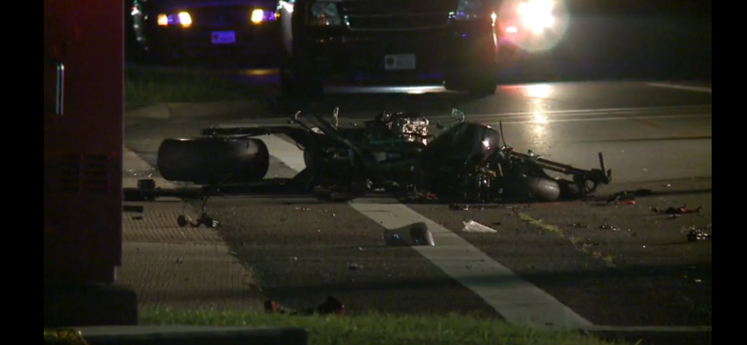 Motorcycle Crash Leaves One Person Dead In NW Harris County