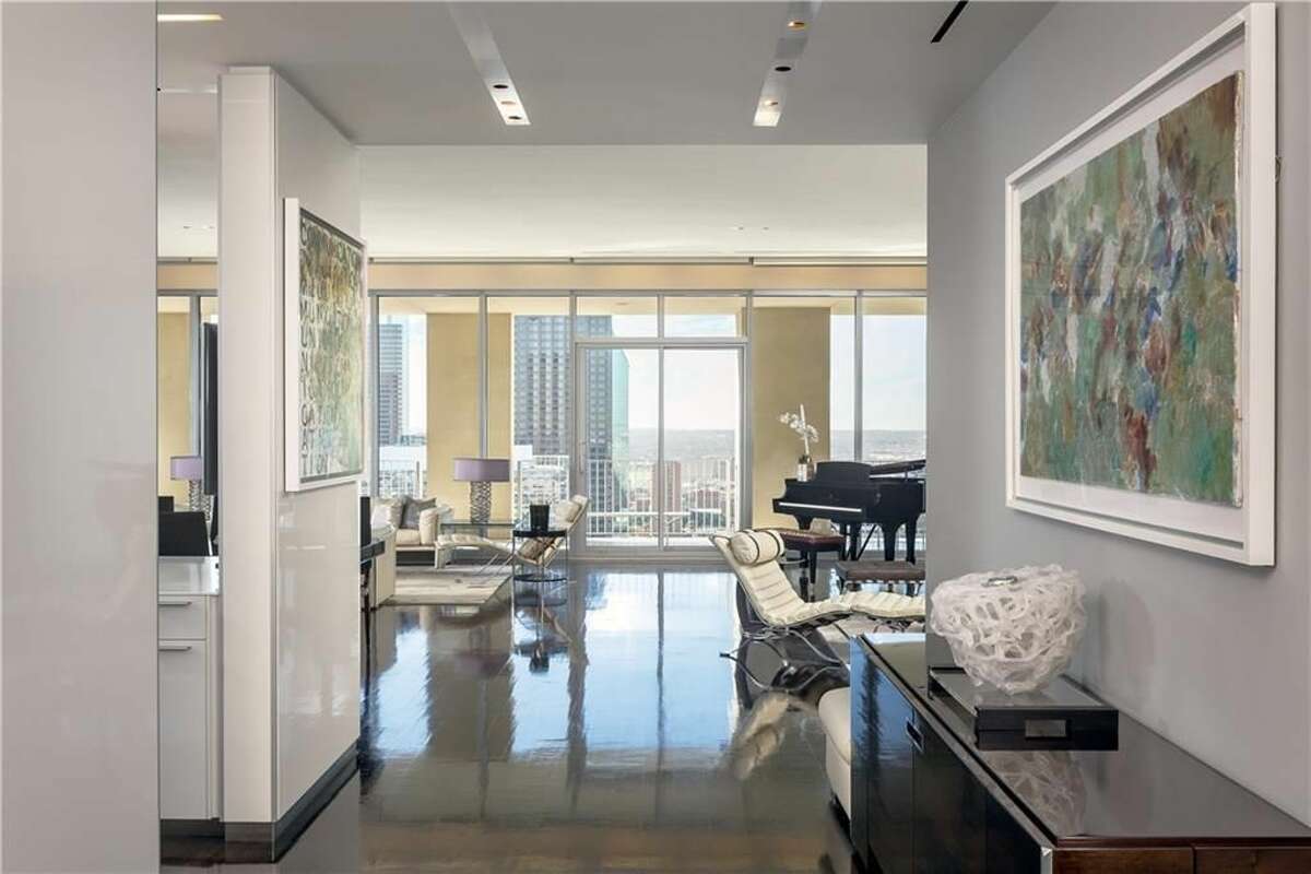 Flamboyant Dallas socialite's penthouse back on