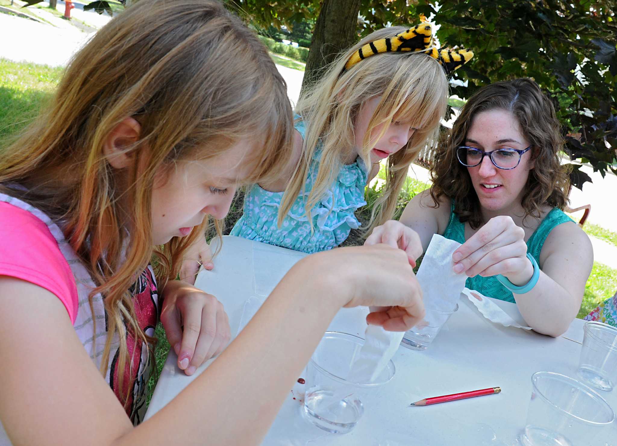 Deep dive into candy at Castleton library
