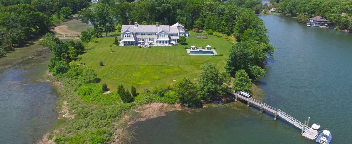 20 Juniper Rd. Darien, CT Private Island on the Long Island Sound Price: $17.5 million Read more at toptenrealestatedeals.com