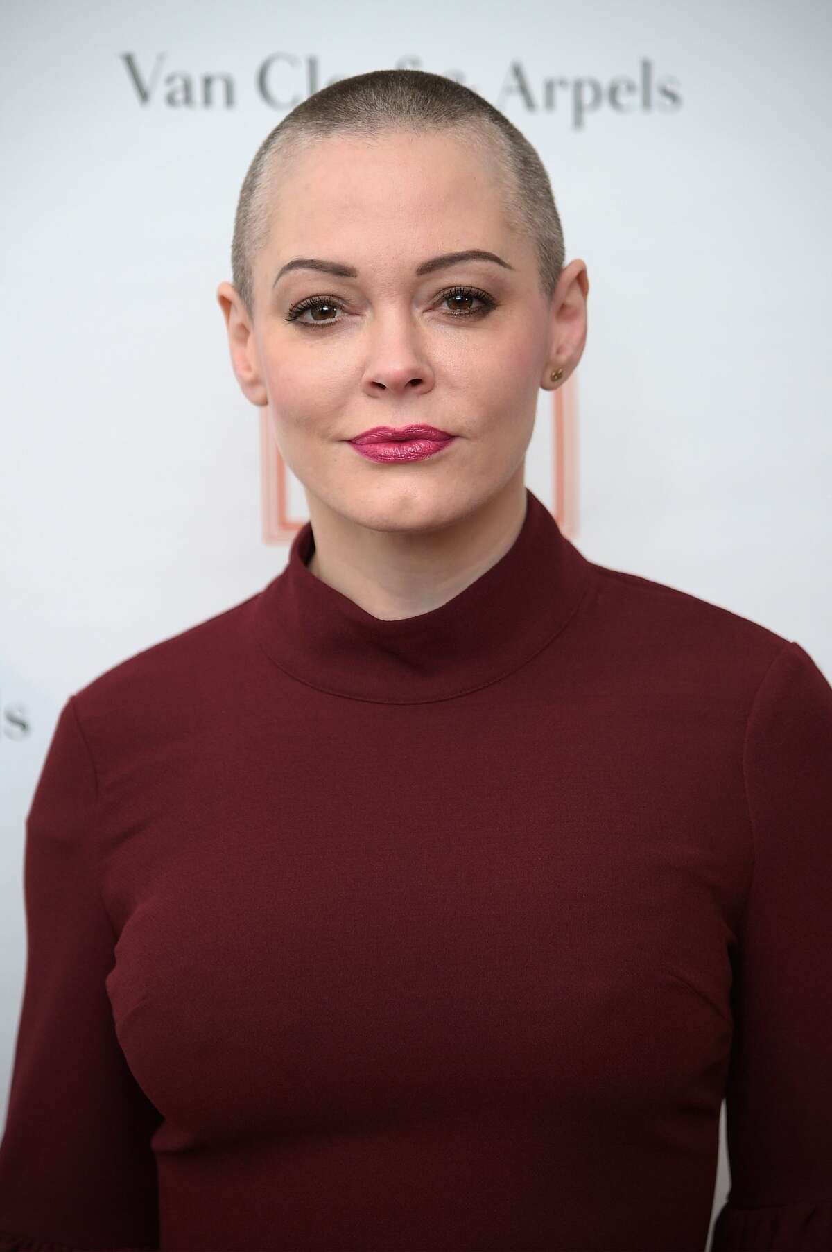 Actress Rose McGowan attends New York Academy Of Art's Tribeca Ball 2016 on April 4, 2016 in New York City.