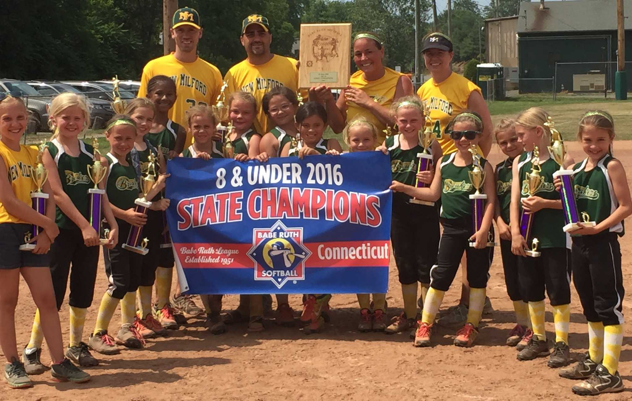 Banner summer continues for New Milford youth softball teams