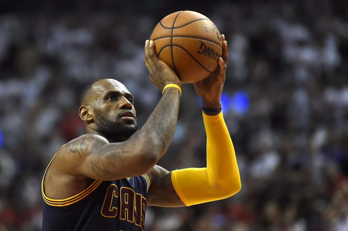 Cavaliers forward LeBron James posted the lowest free-throw shooting percentage of his career this past season, 67.4.
