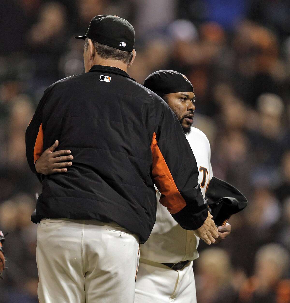 Giants players give (or not) their best Bruce Bochy impression