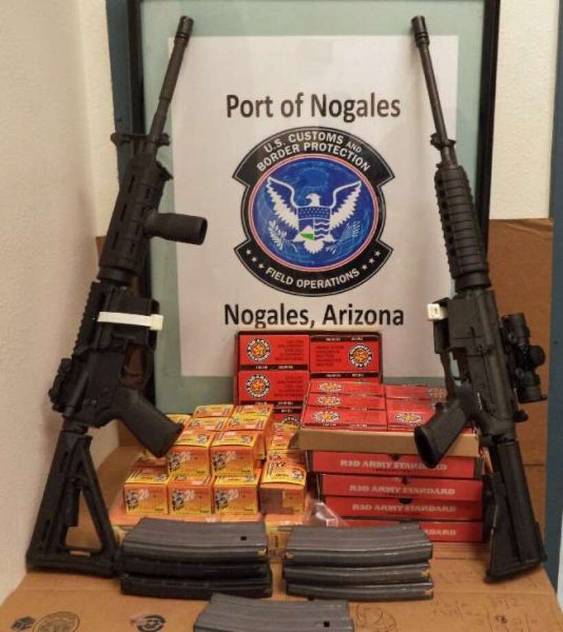 Us Customs And Border Protection Seizes 10000 Rounds Of Ammo Ar 15s From Woman Heading To 0949