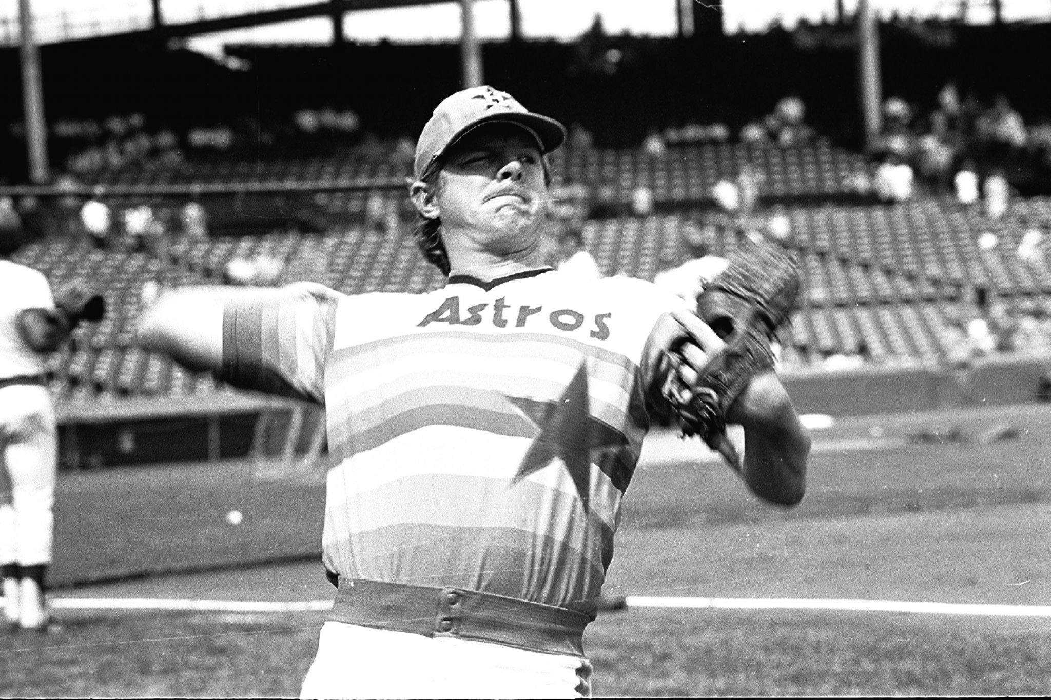 Larry Dierker Houston Astros 1970's Cooperstown Baseball 