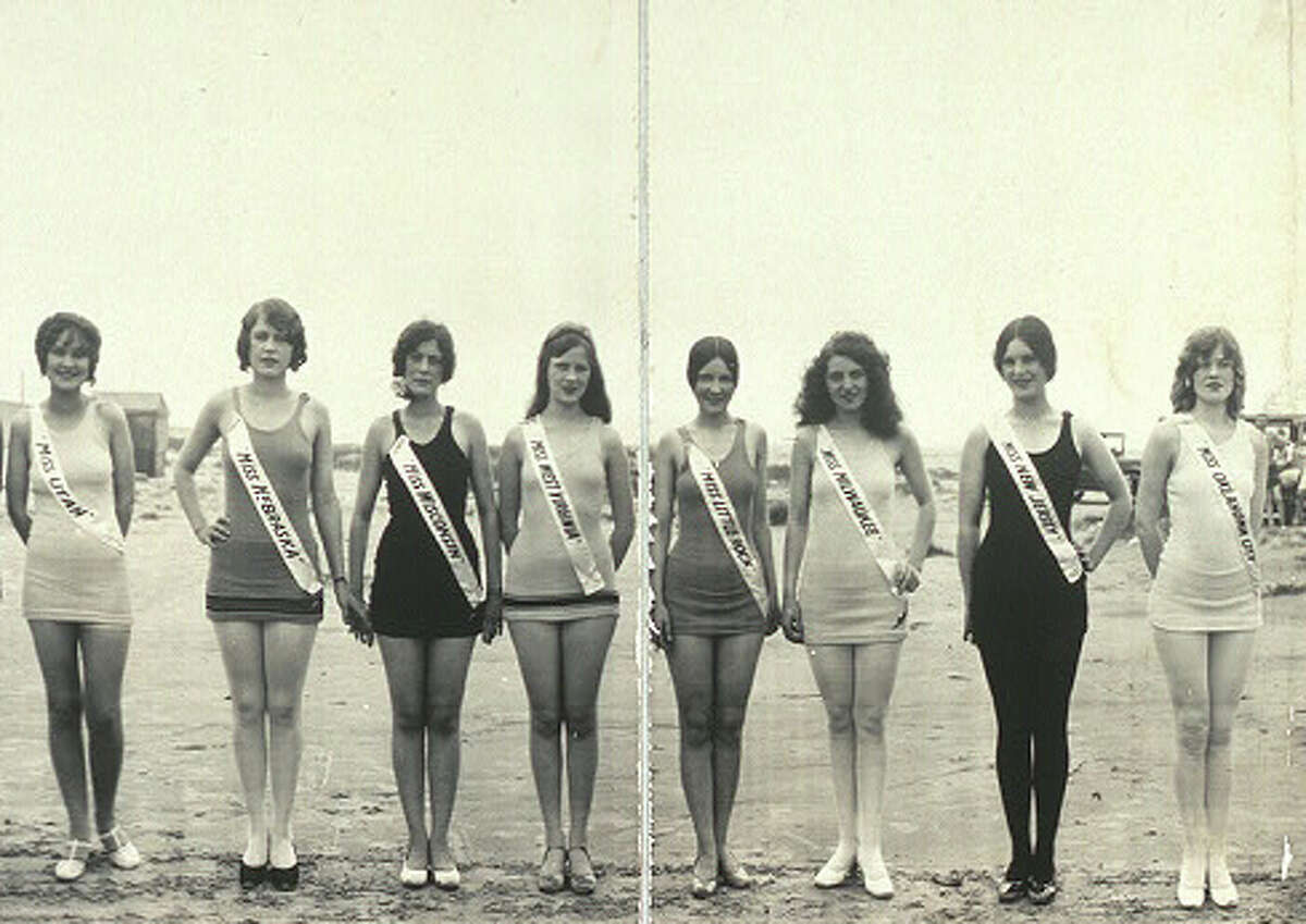 Third International Pageant of Pulchritude and Ninth Annual Bathing Girl Revue, June 1928 in Galveston, Texas. Source: Library of Congress