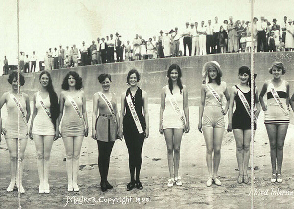 Third International Pageant of Pulchritude and Ninth Annual Bathing Girl Revue, June 1928 in Galveston, Texas. Source: Library of Congress