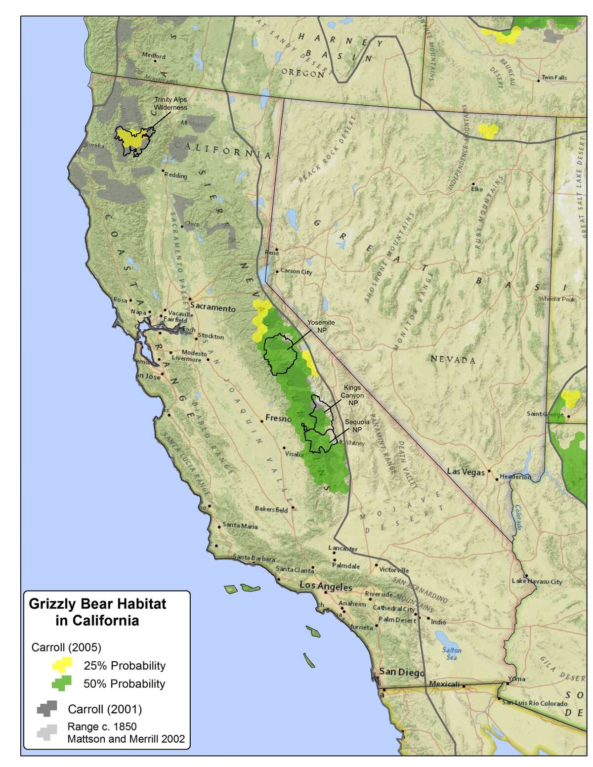 Environmental group wants to bring the grizzly bear back to California