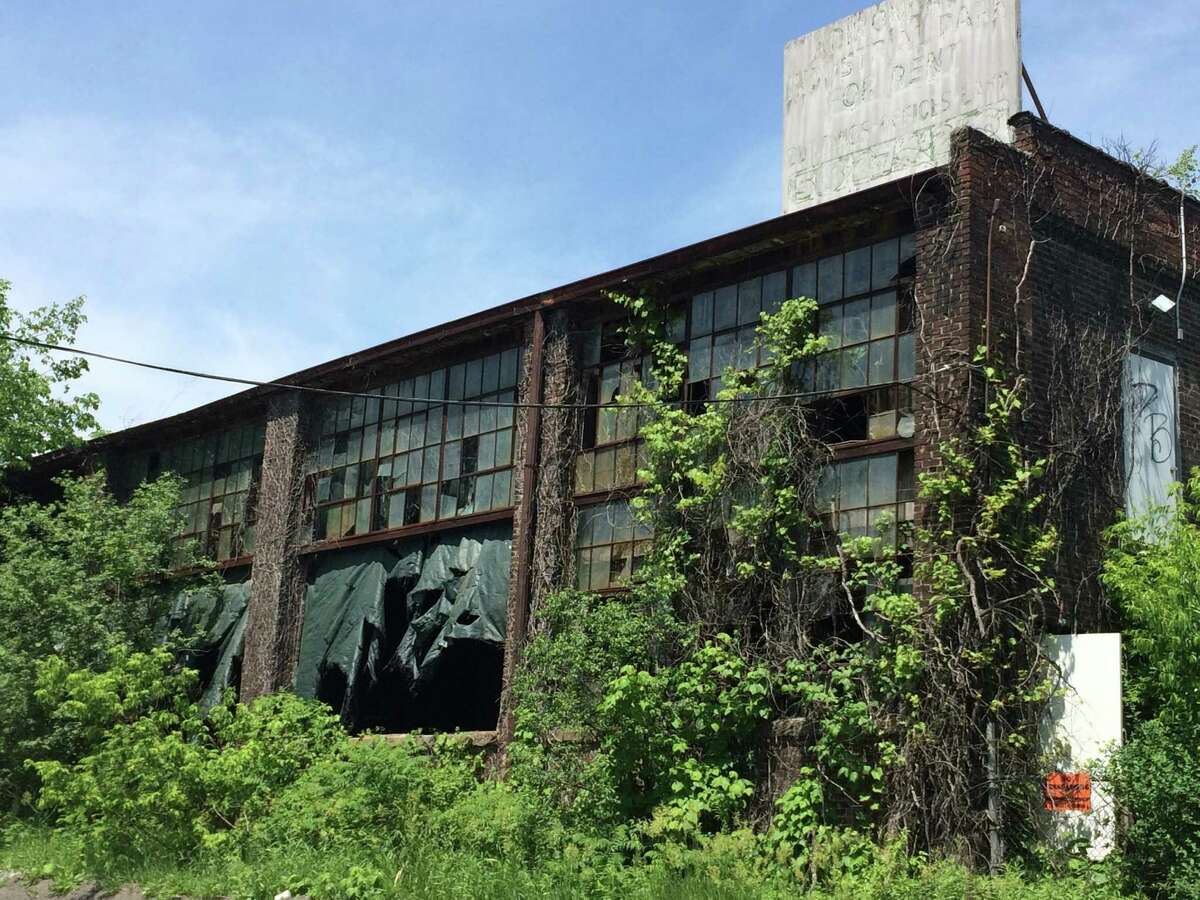 The former Adirondack Steel Casting Co. on Watervliet-Shaker Road in Colonie as seen in June 2016. (Lauren Stanforth)