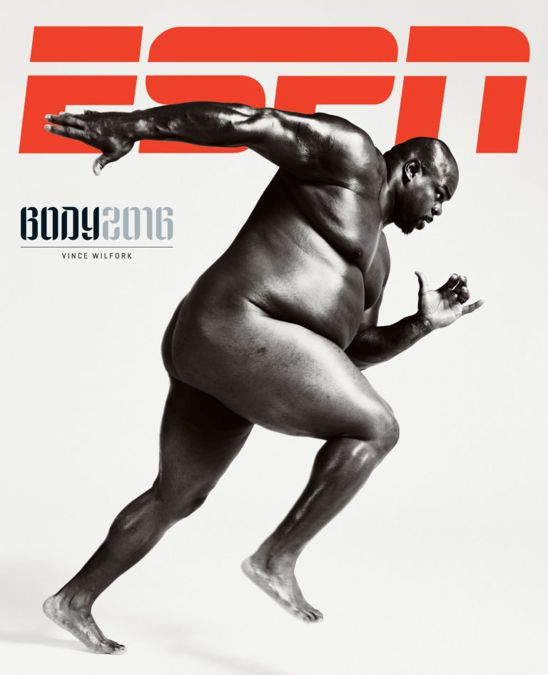 ESPN Body Issue Naked Javier Baez Julian Edelman 2017