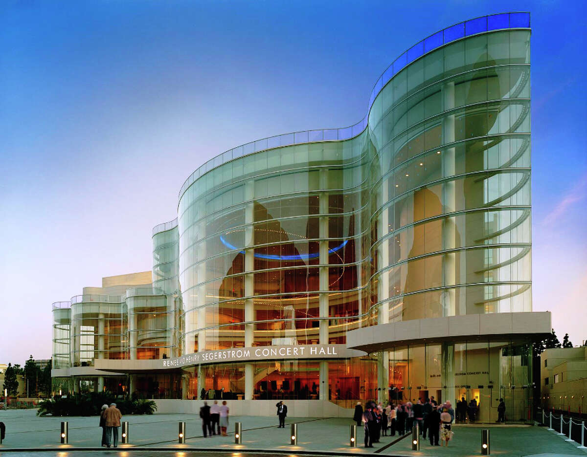 The 2006 Renée and Henry Segerstrom Concert Hall in Costa Mesa, California is an elegant and vibrant urban gesture and sculptural form.