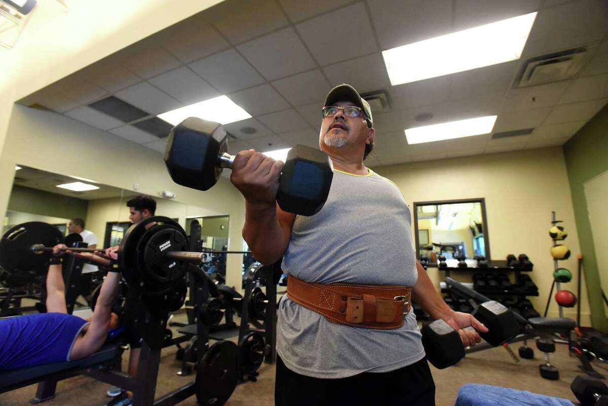 Tito Sanchez, who is a professional wrestler, works out at the CentroMed Health and Wellness facility at 3800 Commercial Avenue on Thursday, July 7, 2016. A new facility is slated for the Indian Creek area.