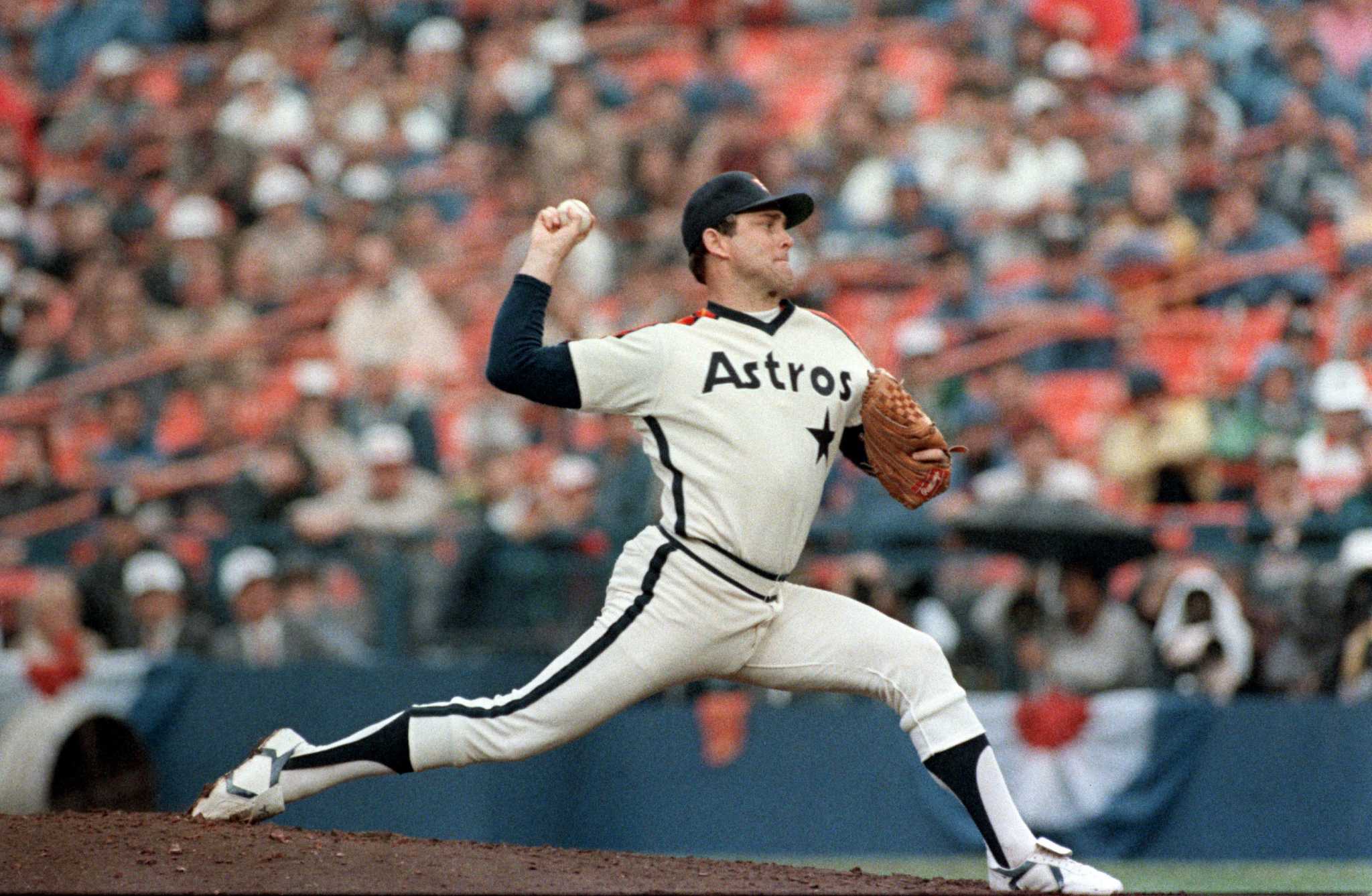 Mike Acosta on X: 2/4/94 The Astros unveil new uniforms with a gold shooting  star and the return of a Houston road jersey for the first time since  1974. The navy color