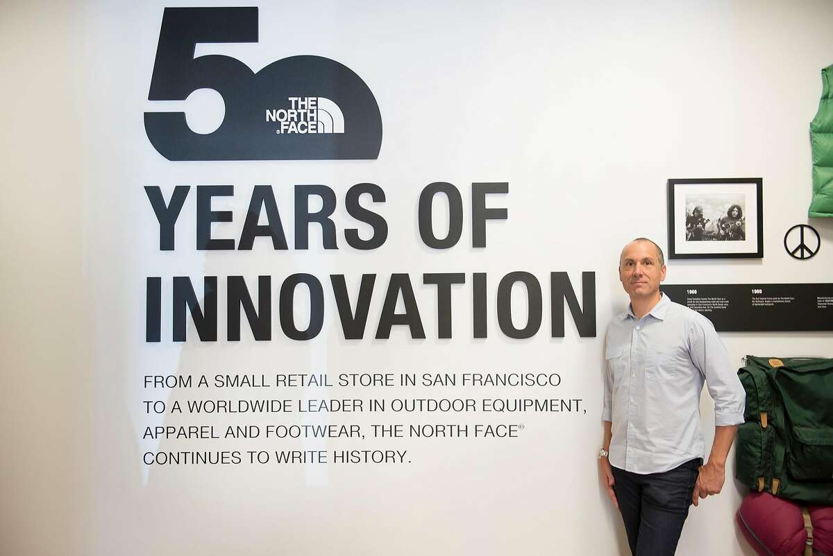 Todd Spaletto, president of The North Face, poses for a portrait at the company's headquarters in Alameda, Calif., on Monday, July 11, 2016.
