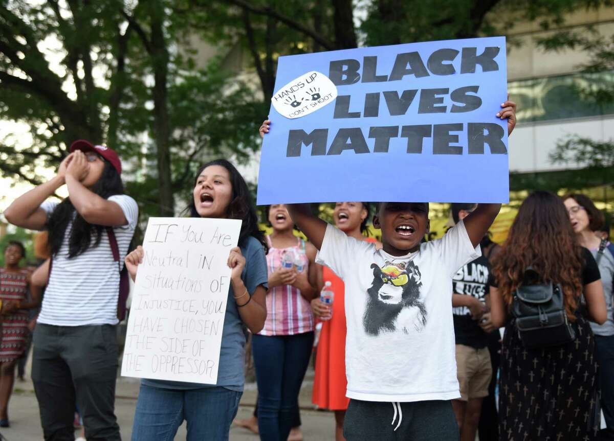 Hundreds of people — black, white, young, old — gathered downtown in July for a Black Lives Matter rally, at one point joining hands outside the government center in prayer asking for an end to violence that had dominated the news. “It’s a hard concept to grasp, that a life as simple as mine doesn’t seem to matter to someone else,” said Jessica Johnson, a 19-year-old city native studying journalism at Syracuse University. Read more.
