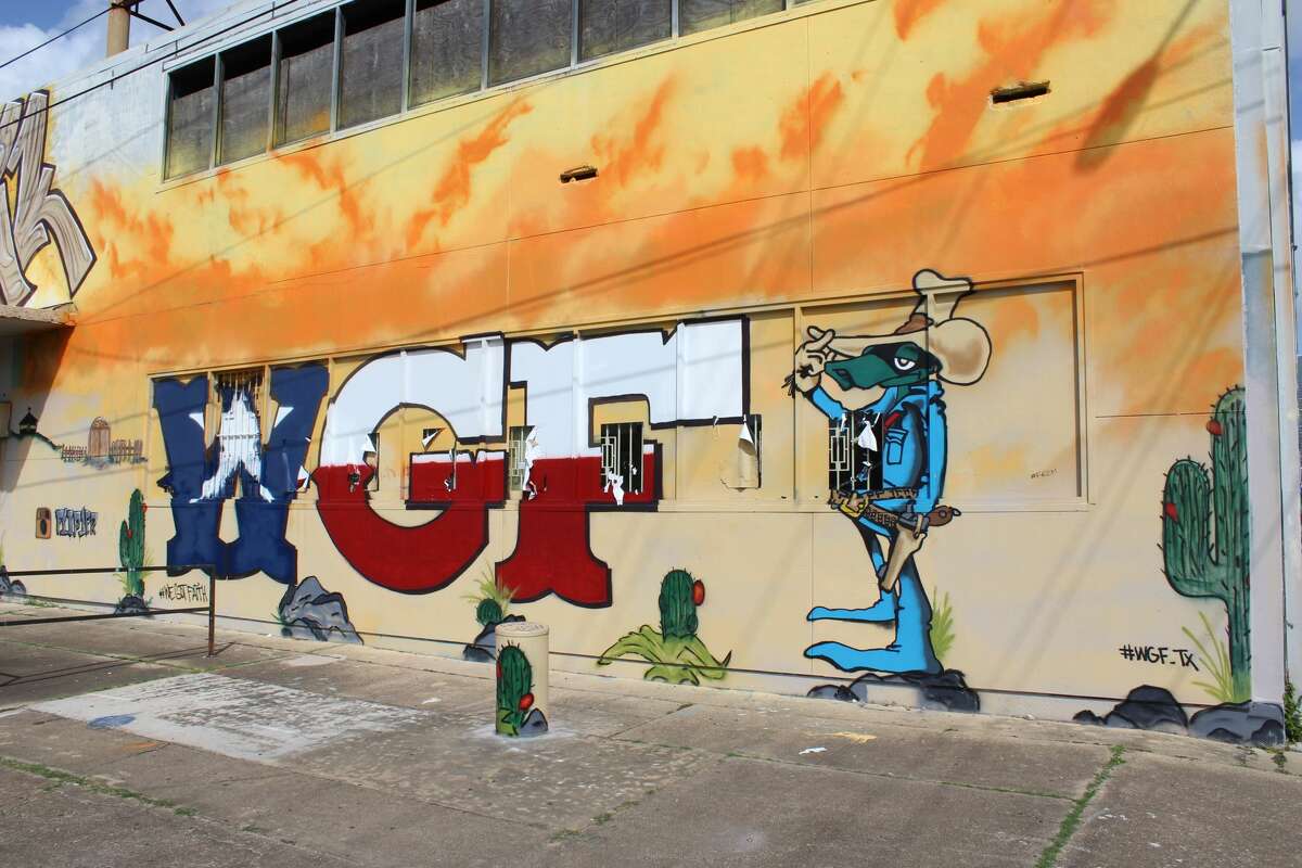 Check out some of Houston's cool street art