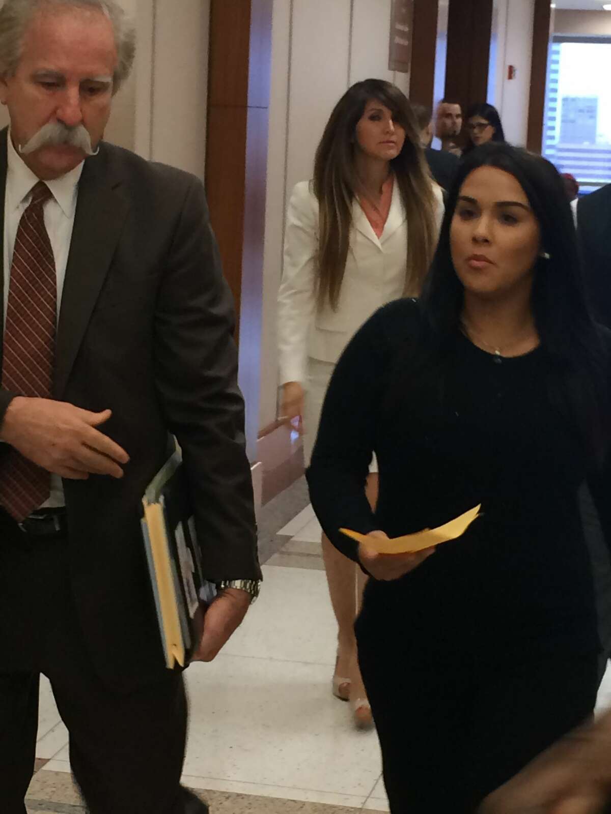 Alexandria Vera, the 24-year-old Aldine middle school teacher accused of having a long-term sexual relationship with a 13-year-old boy, is in court for a hearing, Tuesday, July 12, 2016.