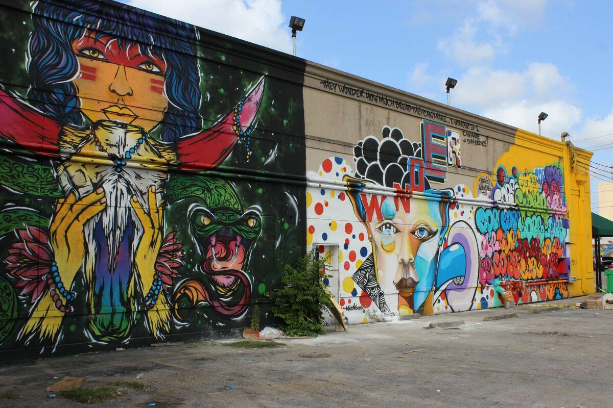 Check out some of Houston's cool street art