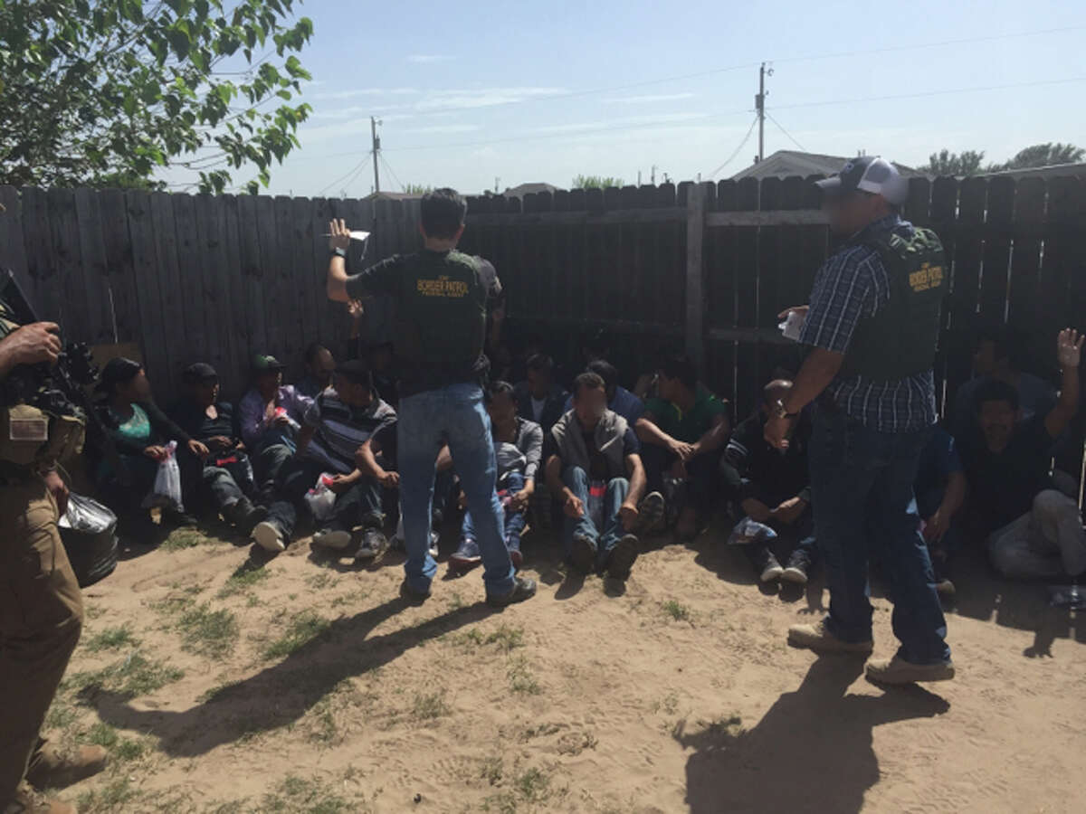 One juvenile and 35 adults were detained following the discovery of a stash house in Edinburg.