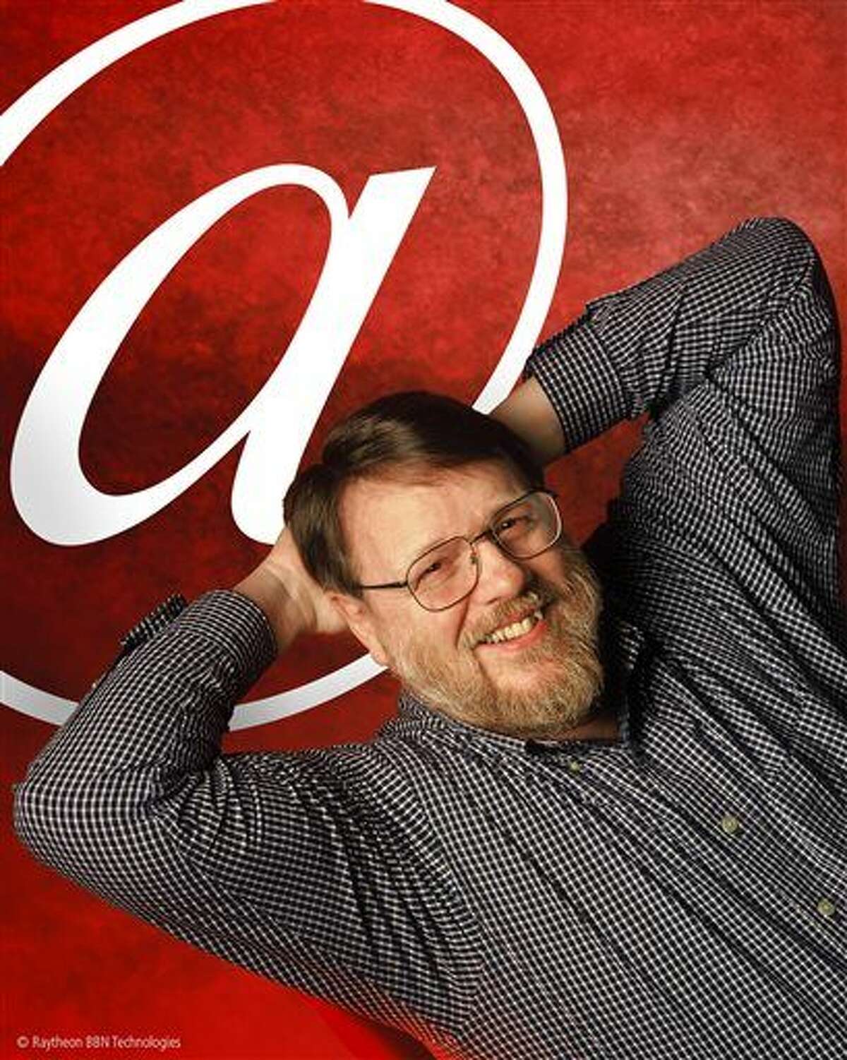 An undated photo provided by Raytheon BBN Technologies shows Raymond Tomlinson. Tomlinson, the inventor of modern email and selector of the "@" symbol, has died.