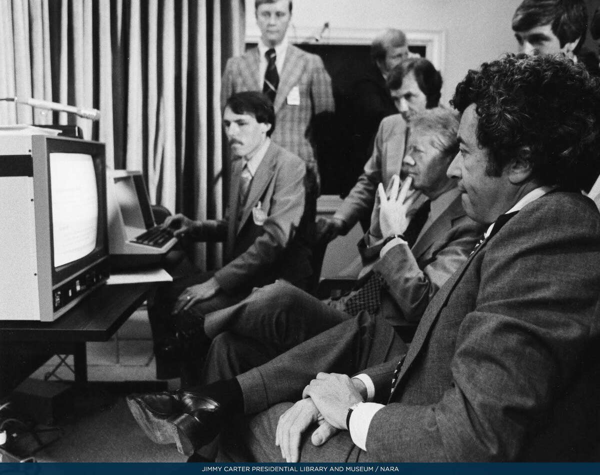 In 1978, President Carter oversaw the installation of new computer technologies in the West Wing.