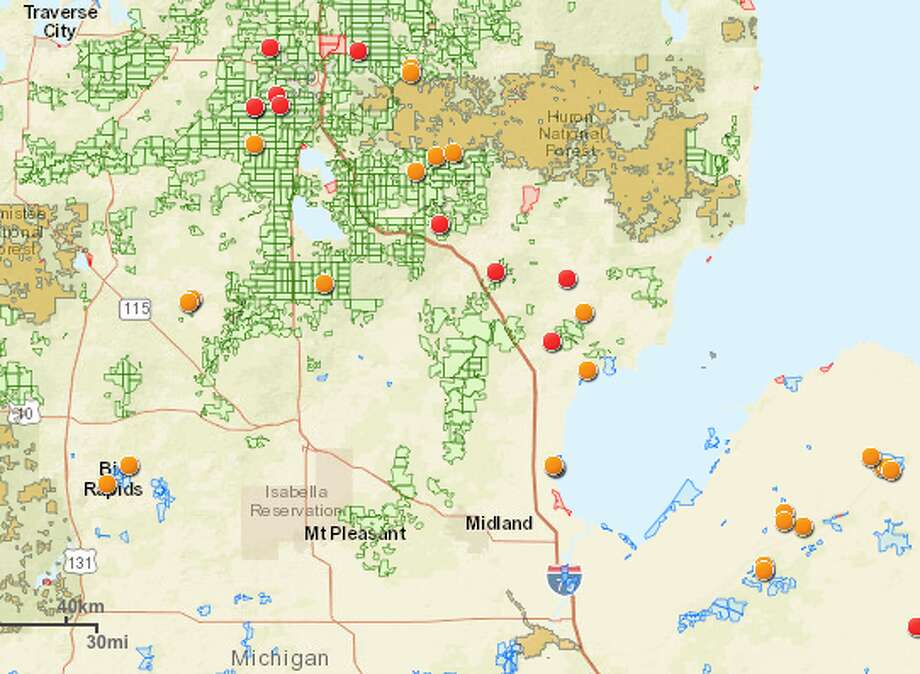 Michigan online map offers guide to finding morel mushrooms Midland