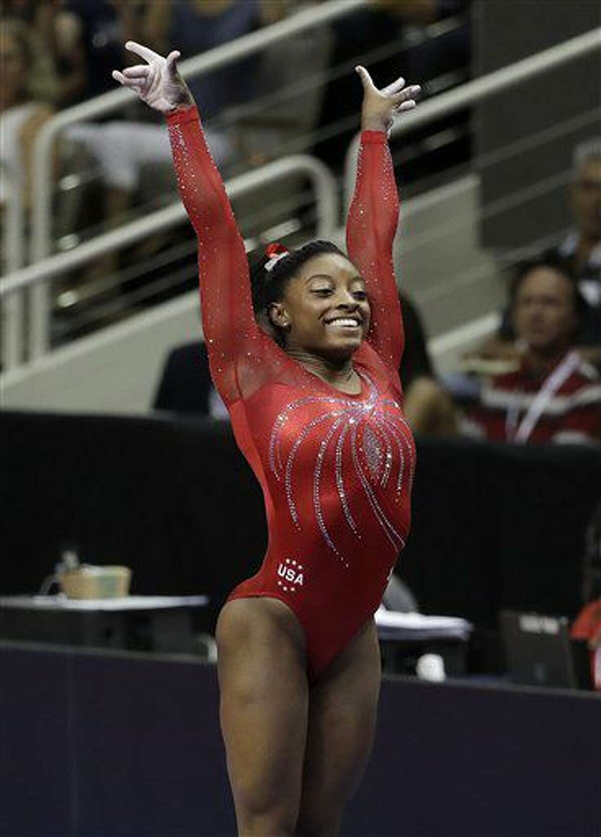 Simone Biles Team Usa Gymnastics Vault Olympic Games GIF