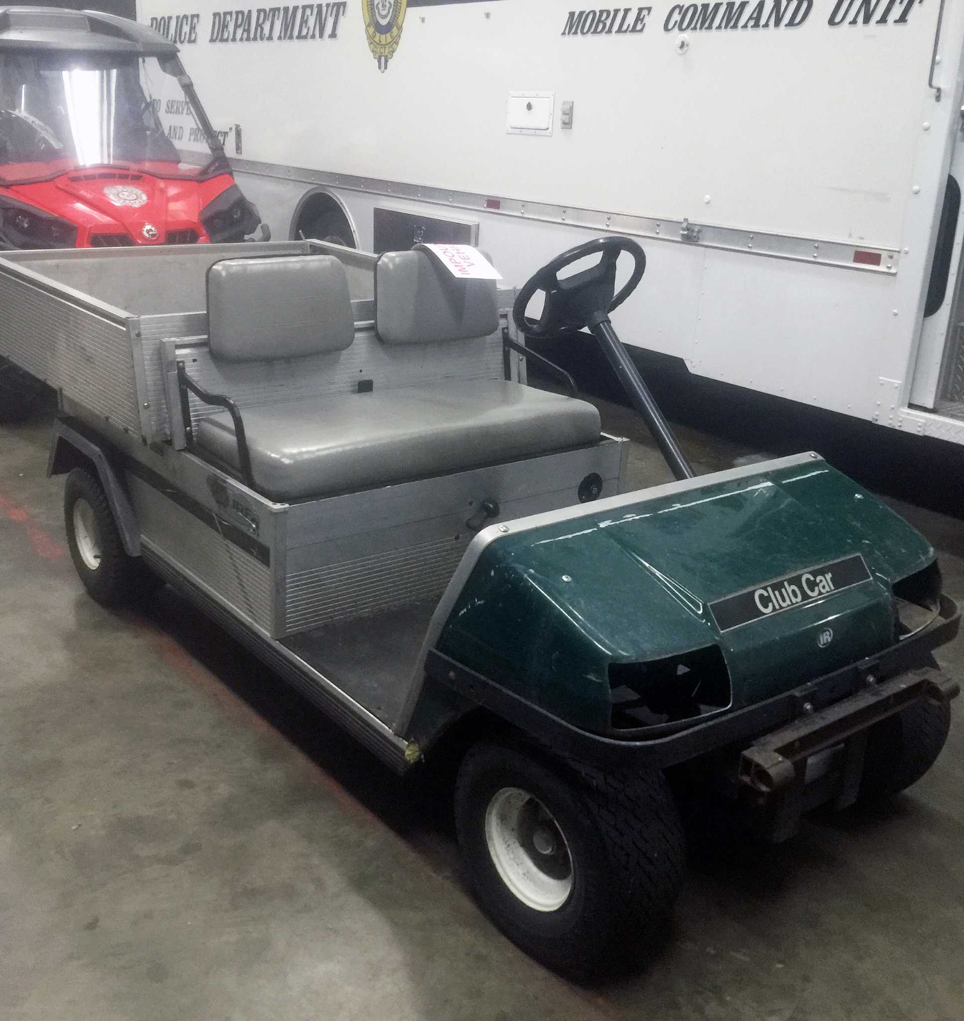 Missing golf cart located, with teens