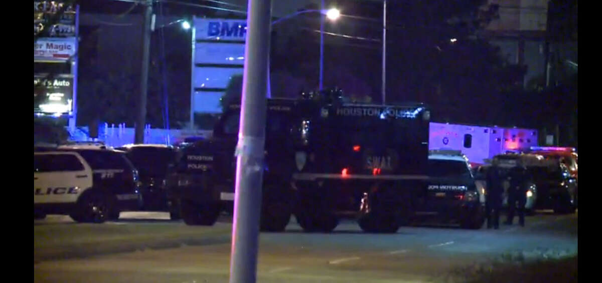 SWAT standoff ends after man opens fire on police at NW Houston motel