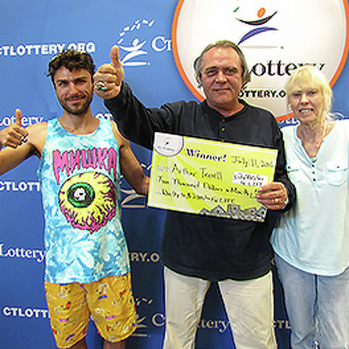 Milford man wins $2,000 a month for life
