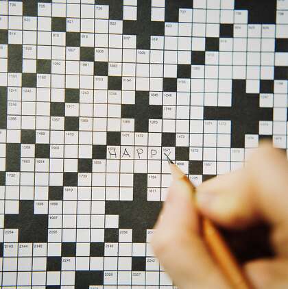 Museum Crossword Art Defaced When Visitor 91 Fills In