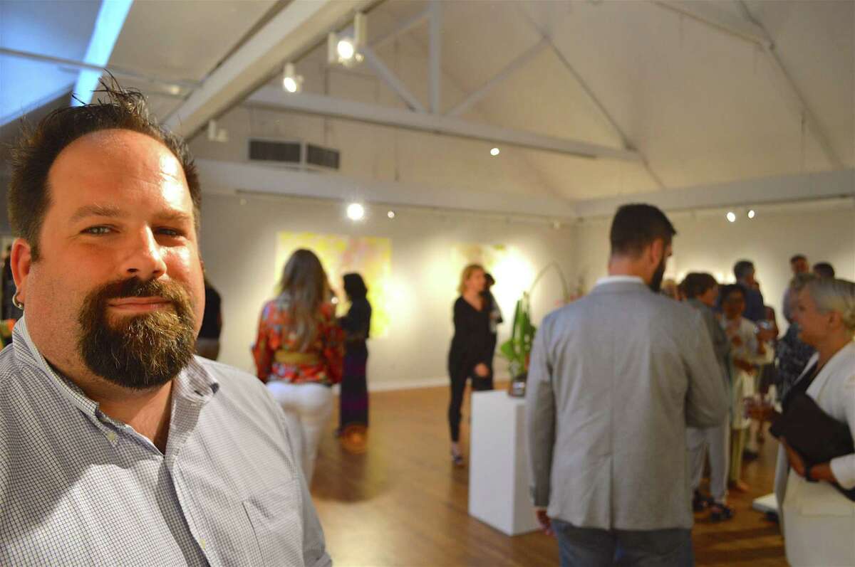 Jeffrey Mueller, gallery director, said only 25 artists were chosen from among 513 from throughout the northeast, for the annual show, Art of the Northeast, which opened Saturday, July 9, 2016, at the Silvermine Arts Center.