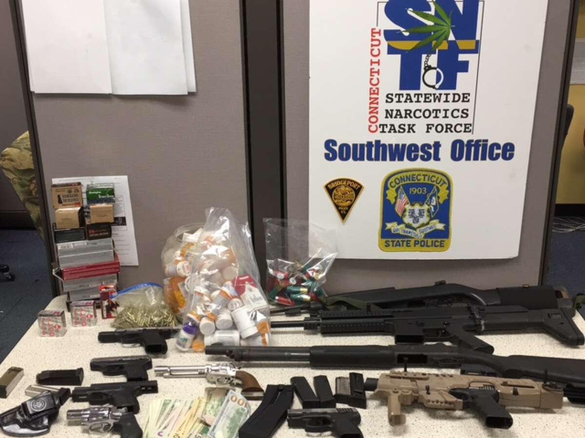 Narcotics Agents Seize 1,000 Pills And 10 Guns In Bridgeport ...