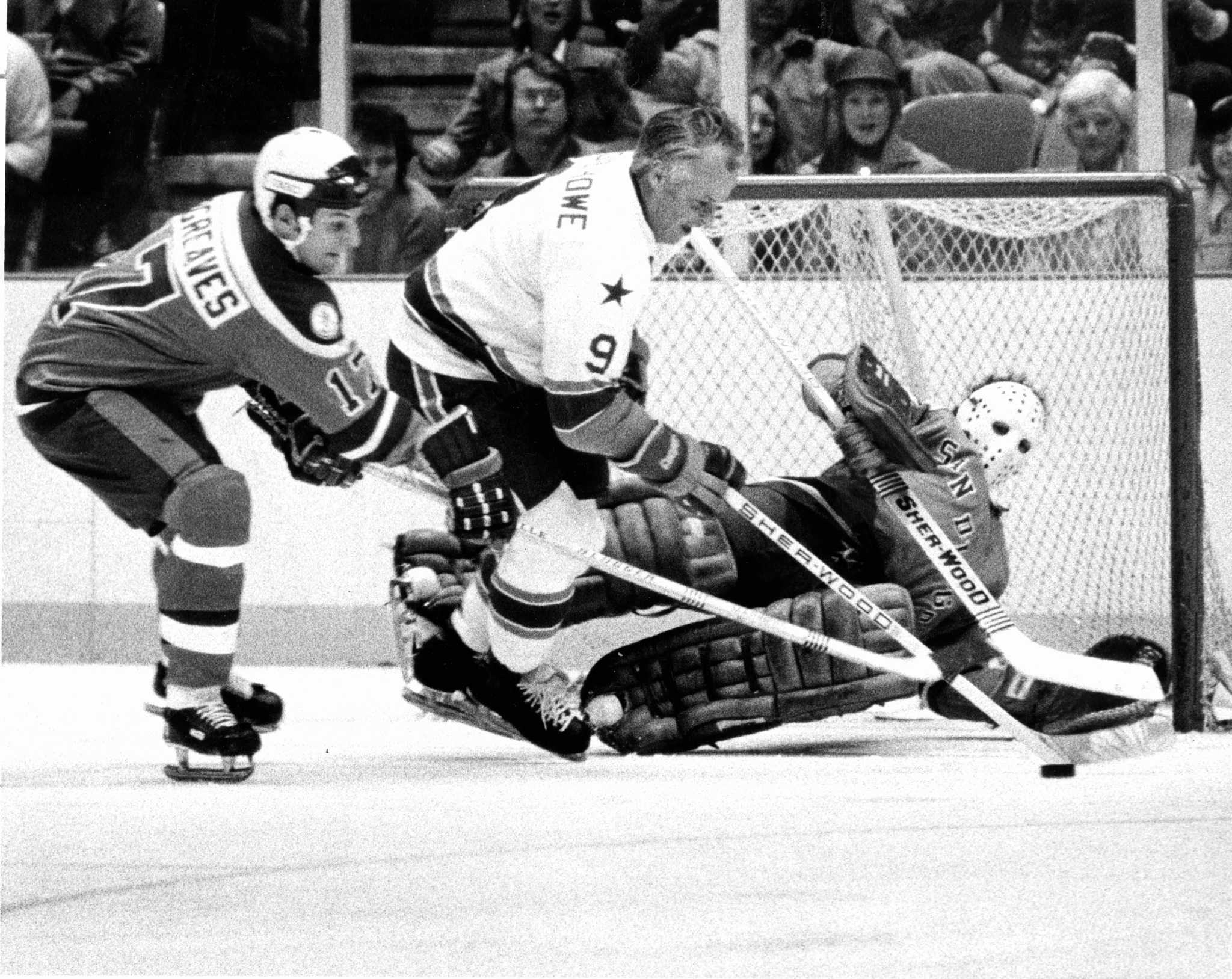 Feb 2, Puck'tastic Baltimore Blades '75 1st-Game vs Houston Aeros &  Hockey Great Gordie Howe