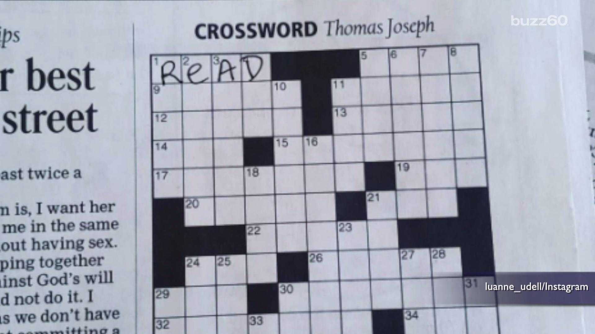 Lawyer says 90 year old who defaced crossword art now owns copyright