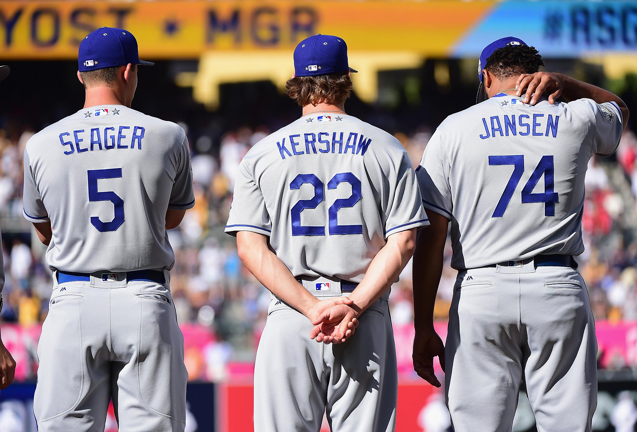 Dodgers' pursuit of Giants: 'We'll be there at the end'
